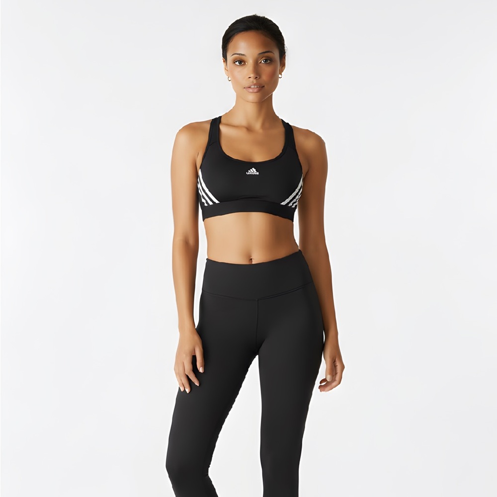 Womens Adidas Powerreact Training Medium-Support Bra